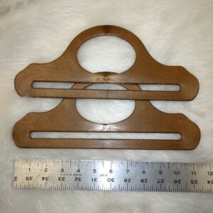 MACRAME Purse handles, approximately 12"×5"